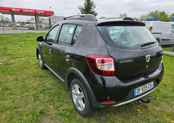 Dacia Sandero Stepway cena 11800 przebieg: 97001, rok produkcji 2014 z Przasnysz małe 232